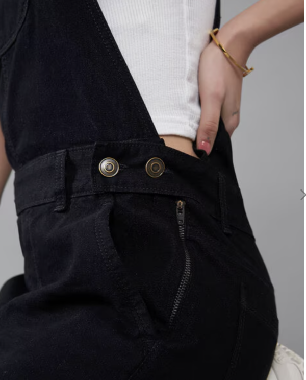 Women Dungaree with Insert Pockets - Image 5